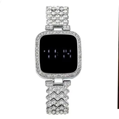 Luxury Stylish Touch Screen Diamond Watch For Ladies