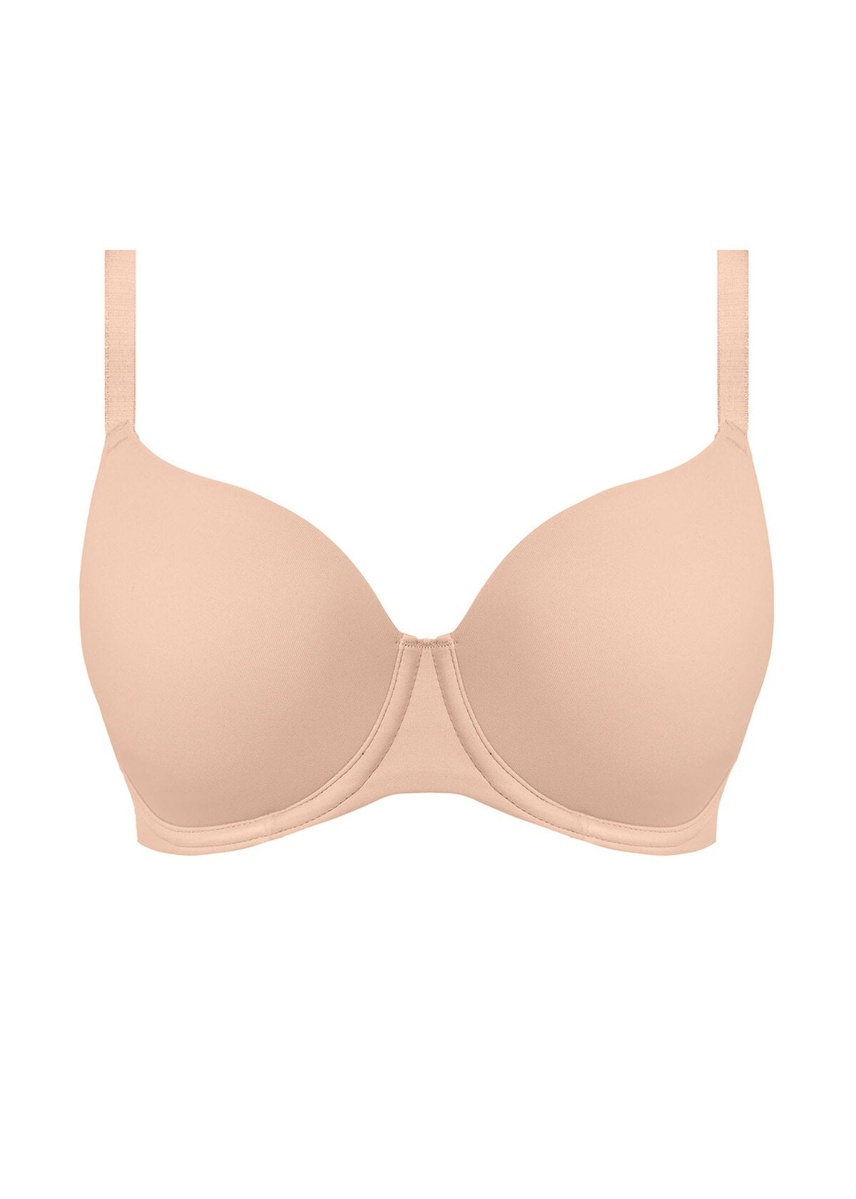 Women Detachable Strap Non Wired Padded Bra