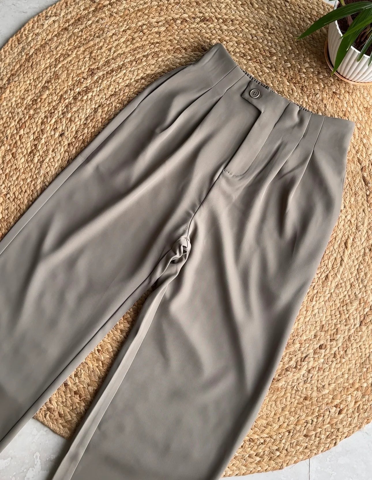 Korean High Waist Trousers