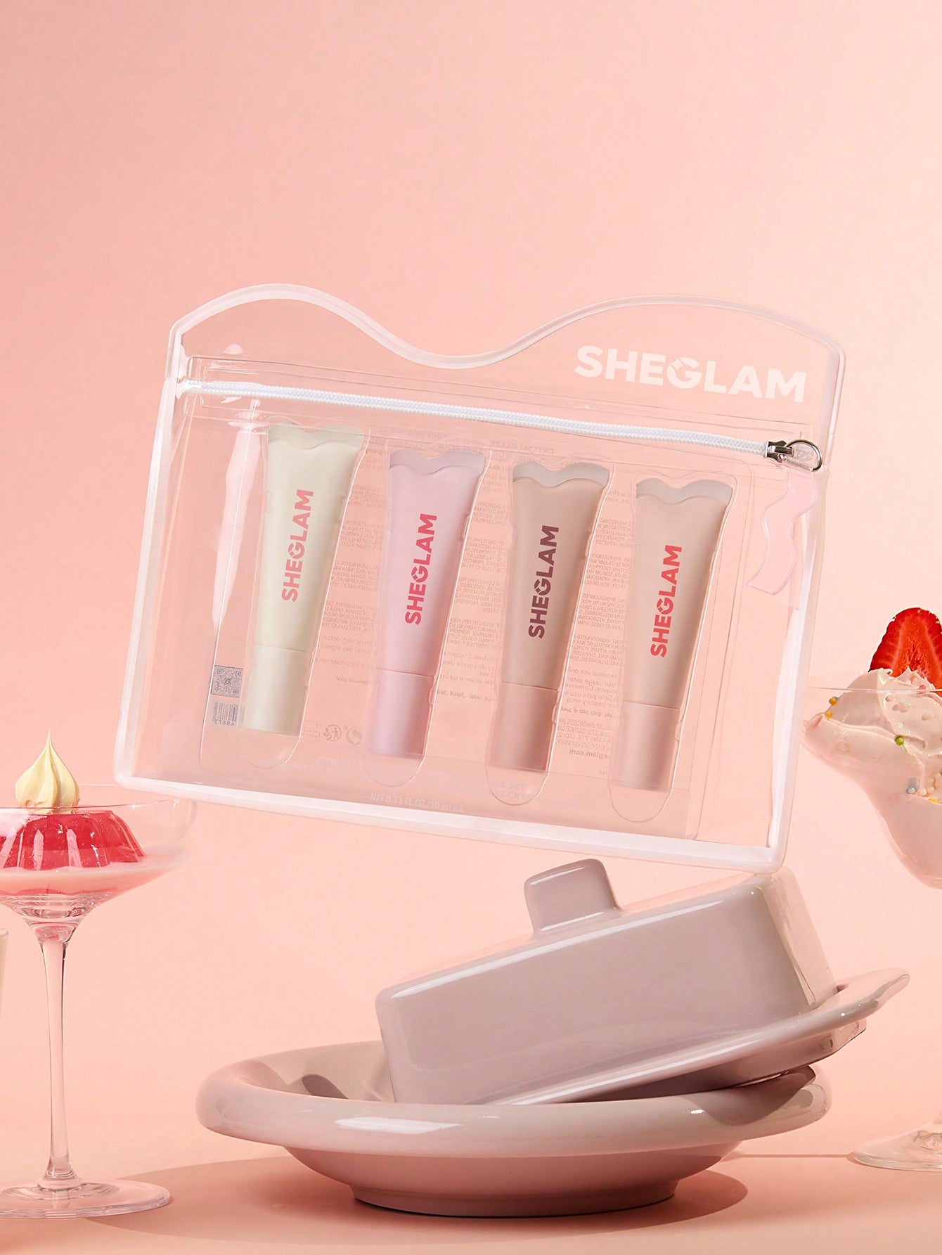 Sheglam Crystal Glaze Moisturizing Lip Care Set