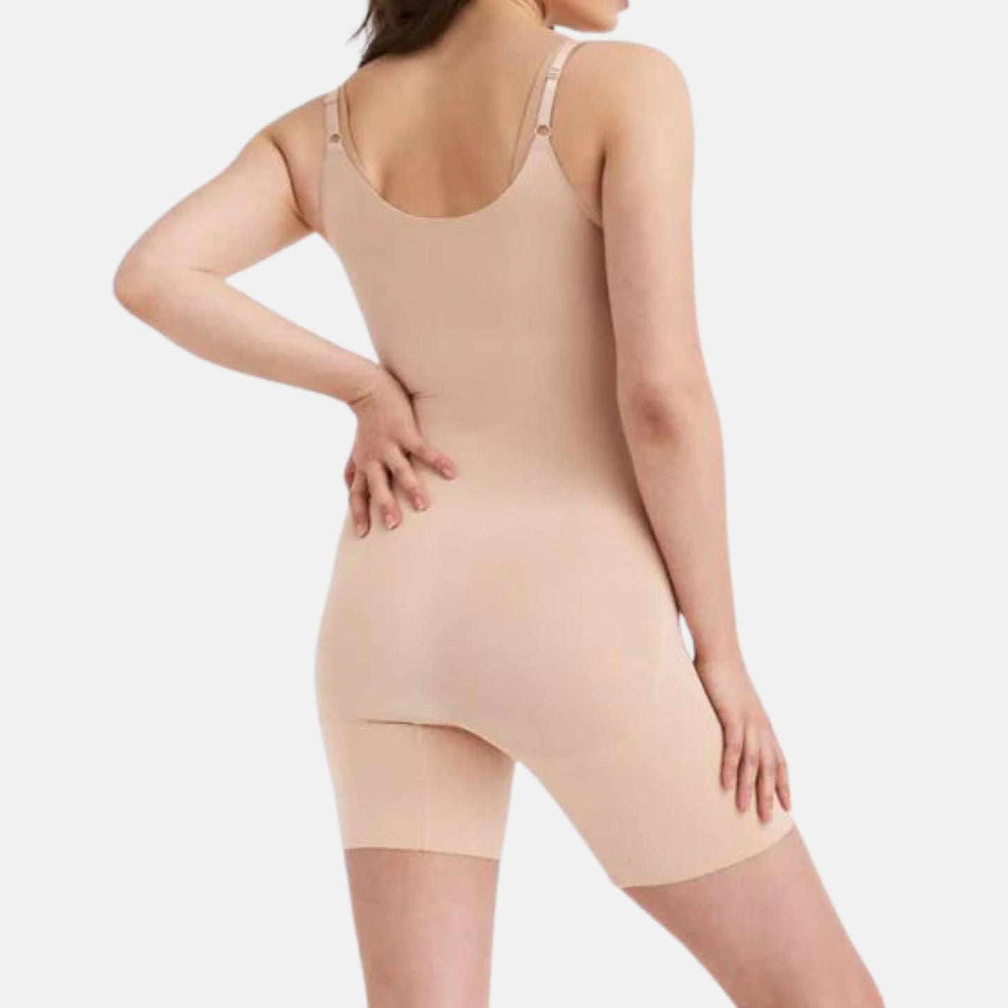 Open Bust Mid thigh Bodysuit