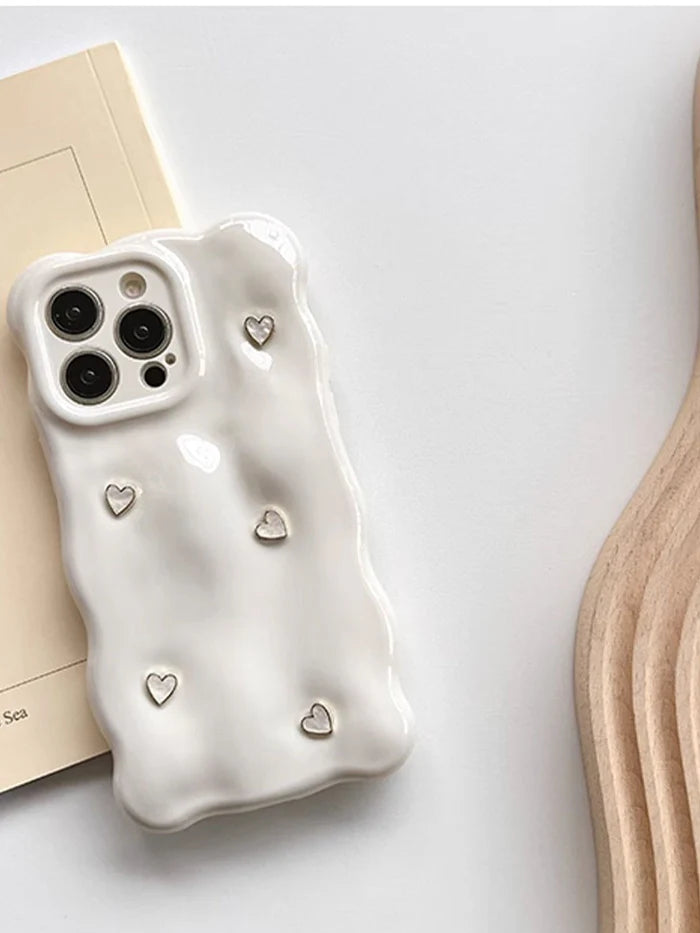 3D Heart Phone Case