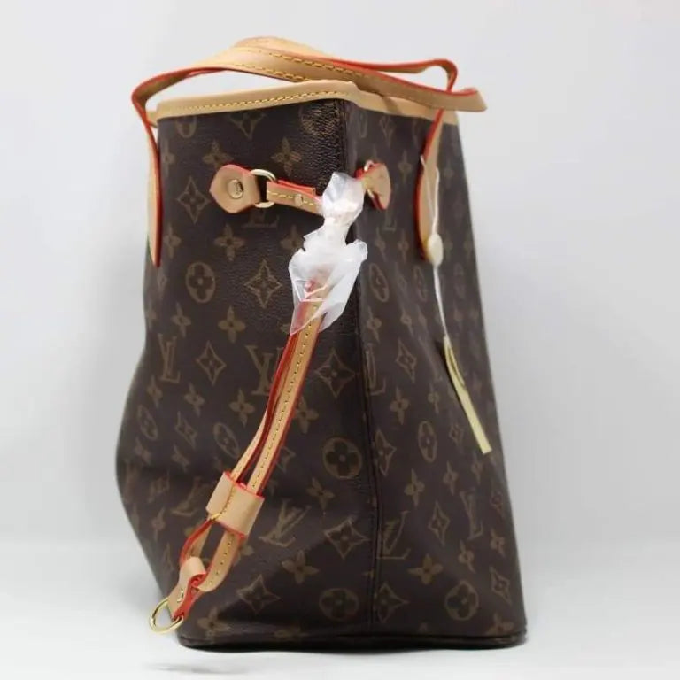 Louis Vuitton Neverfull Monogram Tote With Wallet