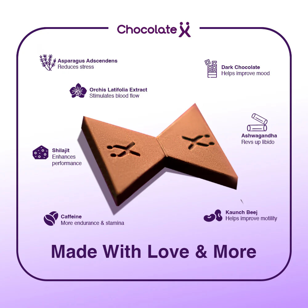 Sex Chocolate for Mood Uplifting - Bliss Box