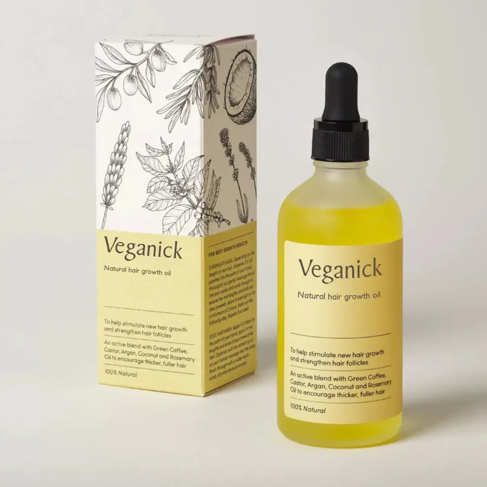 Veganick Natural Hair Growth Oil (Buy 1 Get 1 Free)