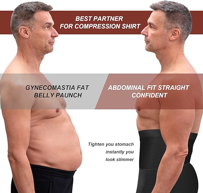 Premium Men's Body Shaper (Buy 1 Get 1 Free)