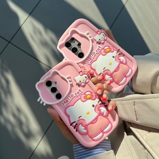 Combo of 2 Weird Plush Pink Phone Case