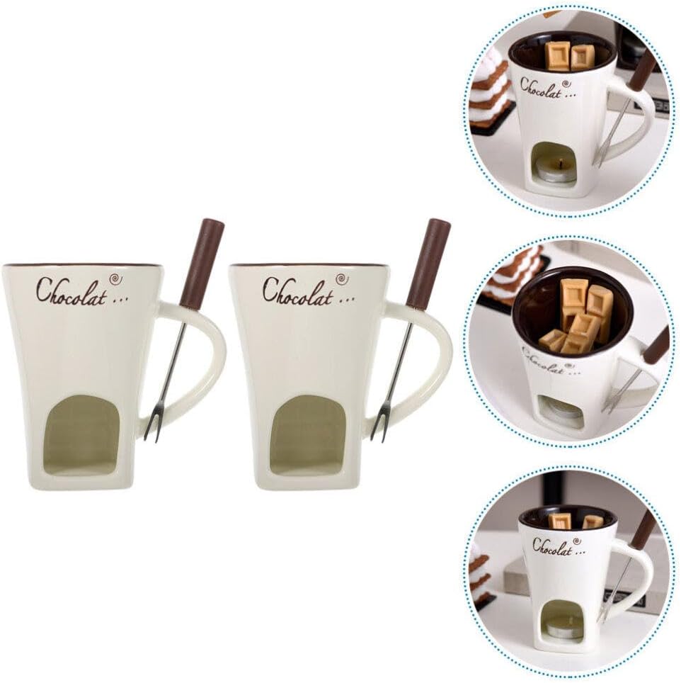 Fondue Mugs (BUY 1 GET 1 FREE) + 10 Candle Free