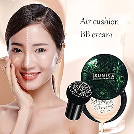 Original SUNISA BB and CC Cream Foundation With Mushroom Head Air Cushion