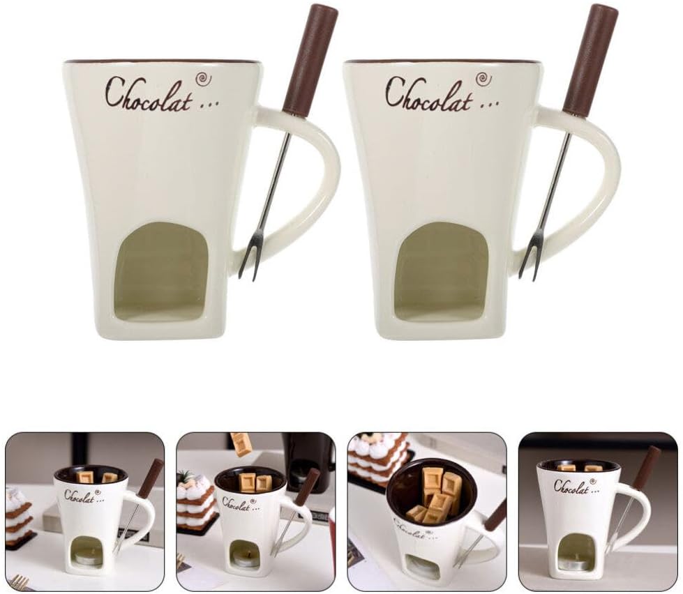 Fondue Mugs (BUY 1 GET 1 FREE) + 10 Candle Free