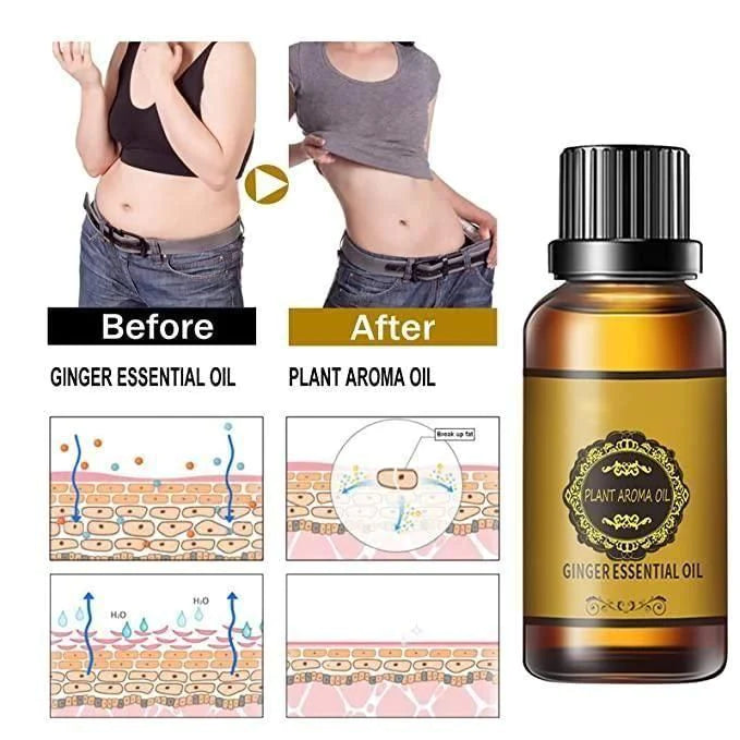 Slimming Oil + Sweat Slim Belt Combo for Fat Loss