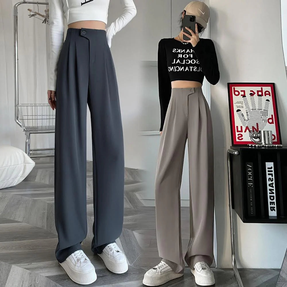 Korean High Waist Trousers