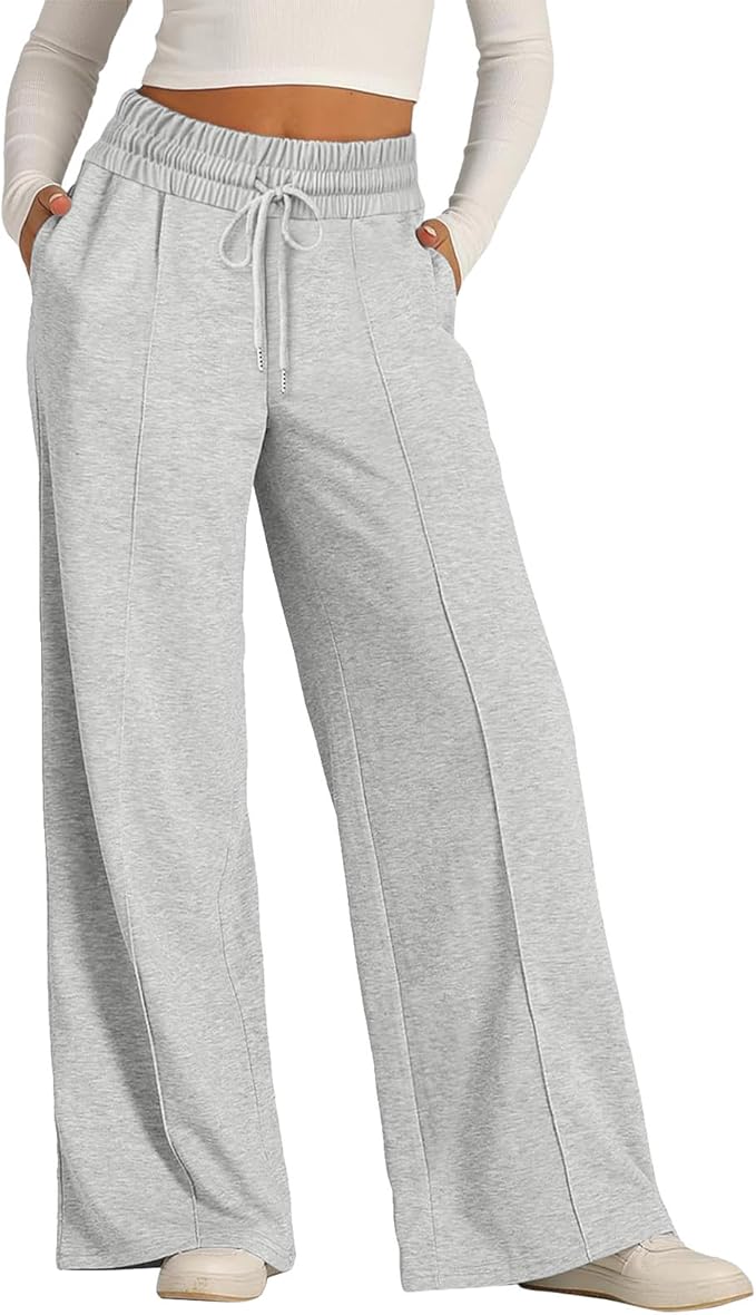 Women Oversized Wide Leg Lightweight Pants Sweatpants