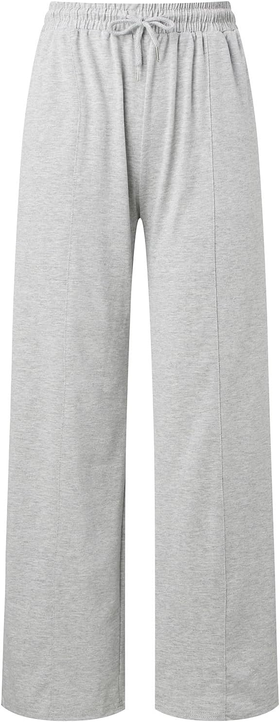 Women Oversized Wide Leg Lightweight Pants Sweatpants