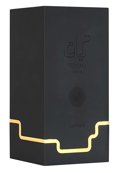 Lattafa Teriaq Intense for Unisex Eau de Parfum Spray, 3.4 Ounce / 100 ml