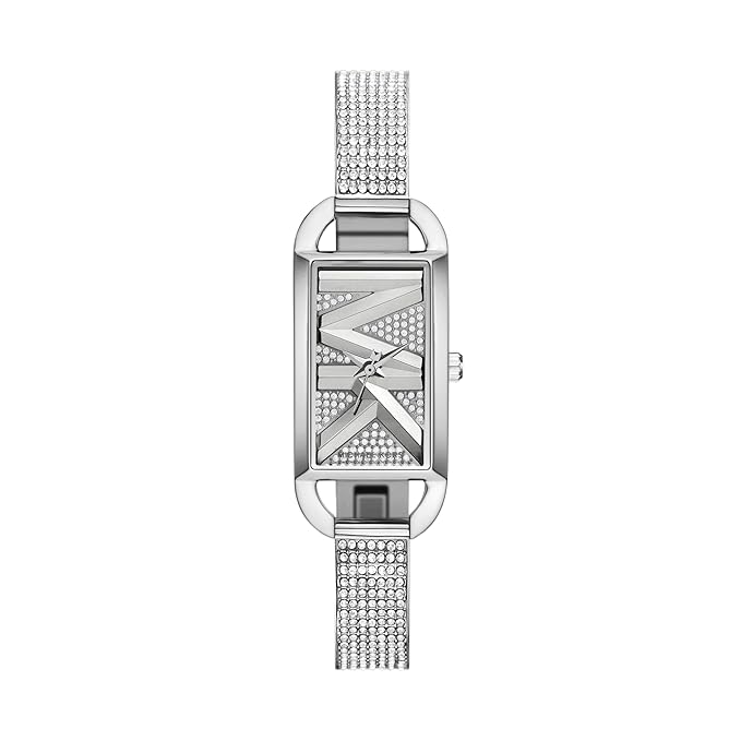 Michael Kors Stainless Steel Analog Silver Dial Women's Watch-Mk4841, Band Color:Silver