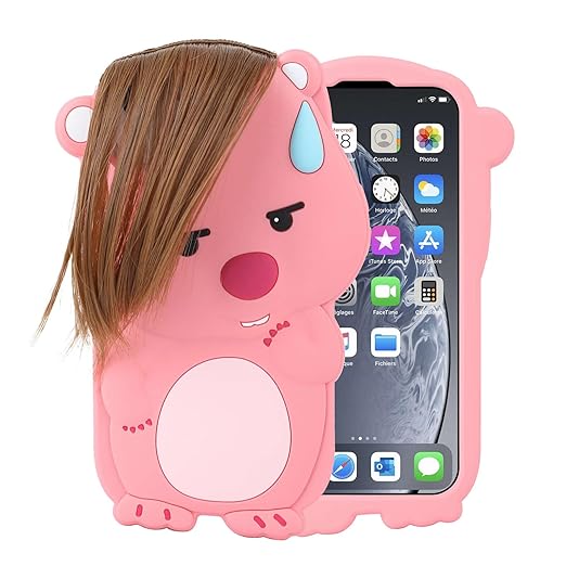 Combo of 2 Weird Plush Pink Phone Case