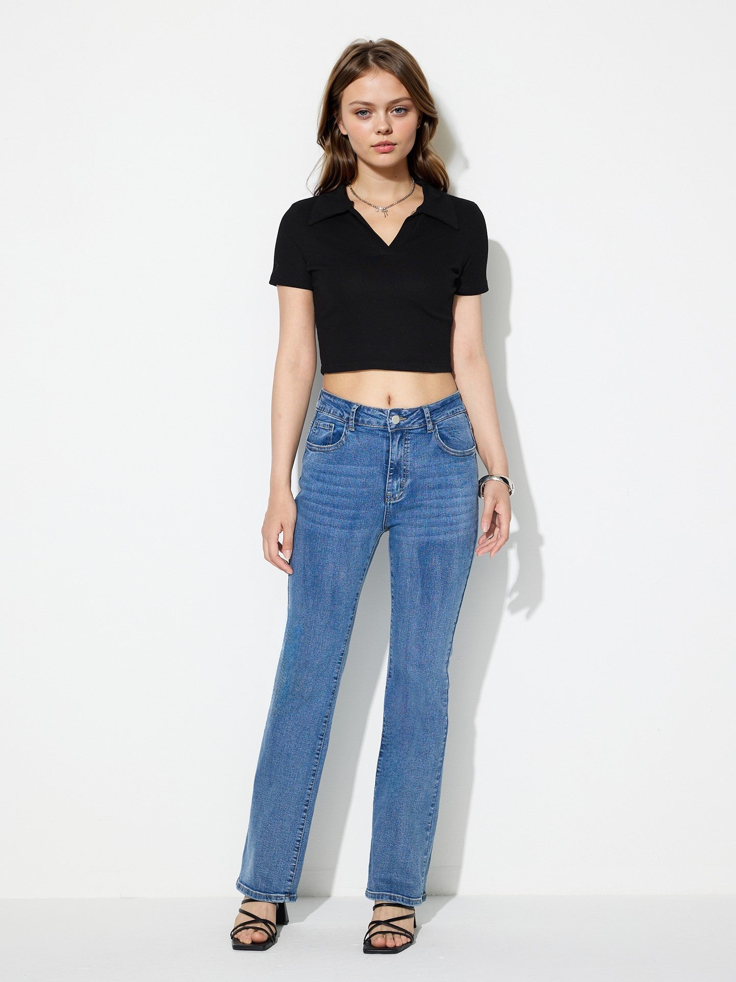 Flare Leg Jeans