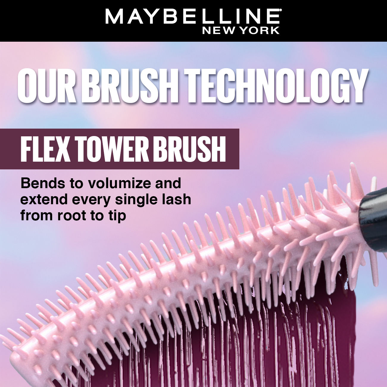 Maybelline New York Lash Sensational Sky High Mascara,  Lengthening & Waterproof