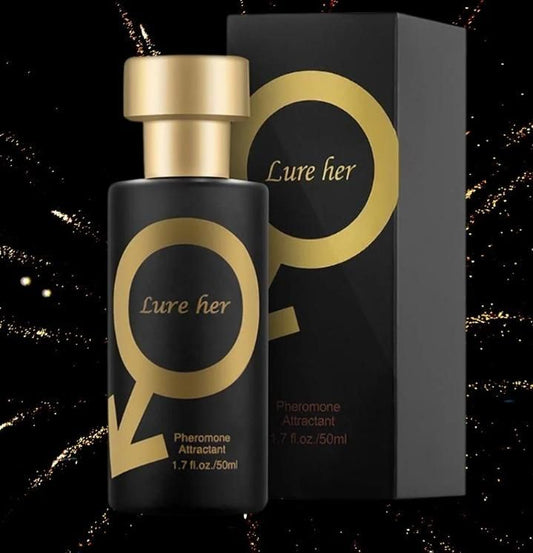 LureHer™️ Pheromones Temptation Perfume For Men | Unleash Your Inner Attraction! 🔥 (Buy 1 Get 1 Free)