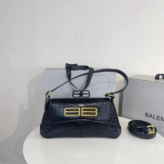 Balenciaga XX Flap Black Shoulder Bag