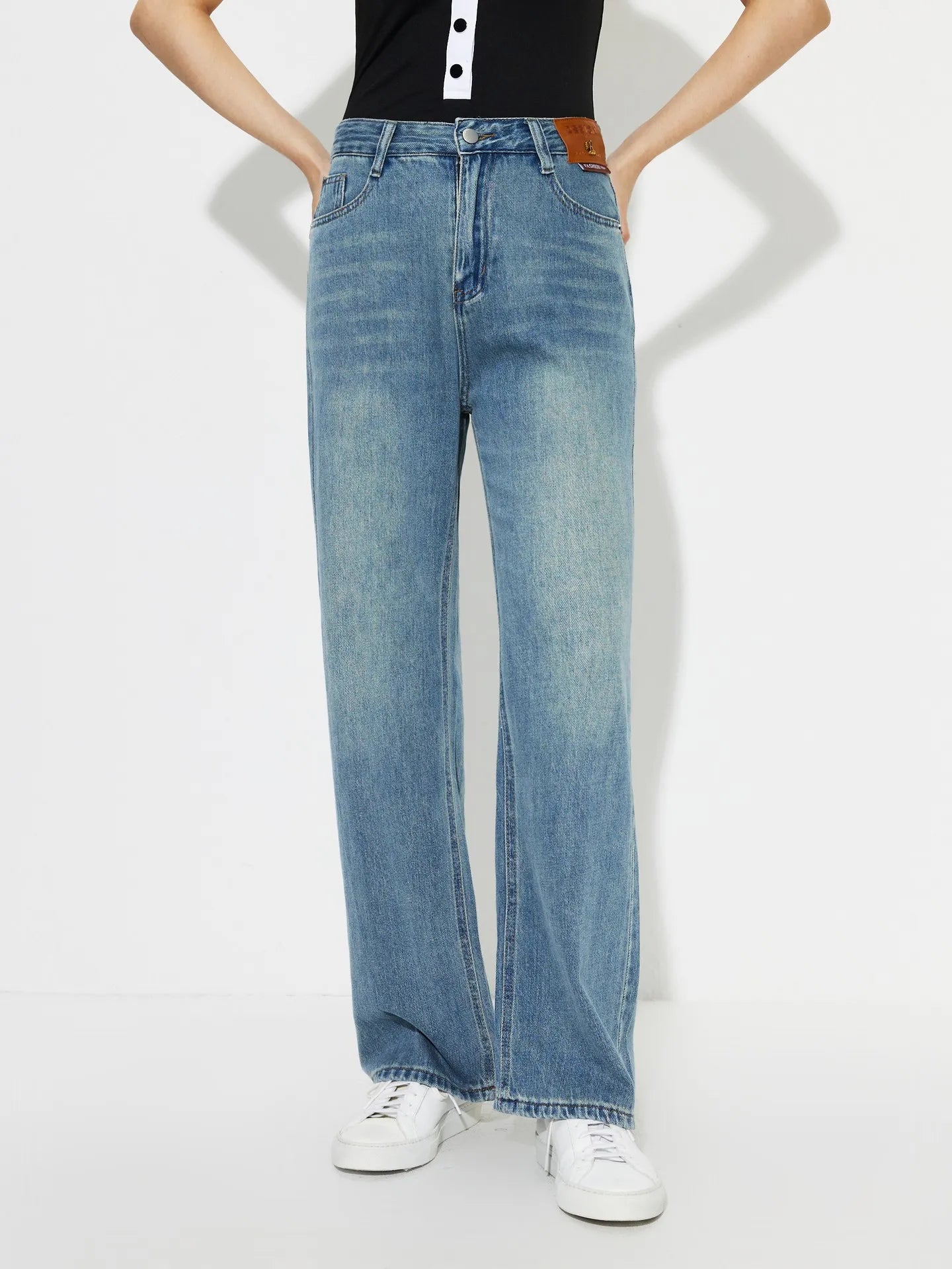 Straight Leg Jeans