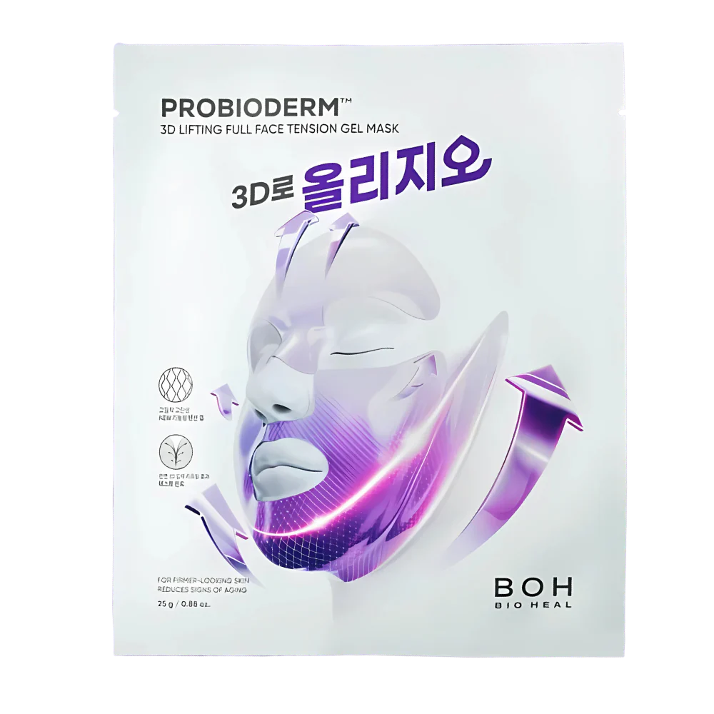 [BIOHEAL BOH] Probioderm 3D Lifting Full Face Tension Gel Mask Sheet 3ea