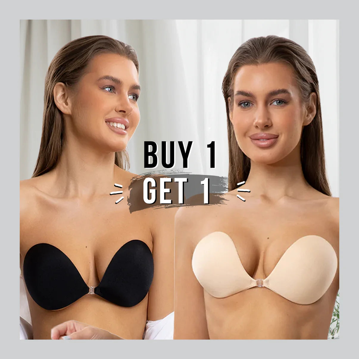 Sticky Push Up Bra (Buy 1 Get 1 Free)