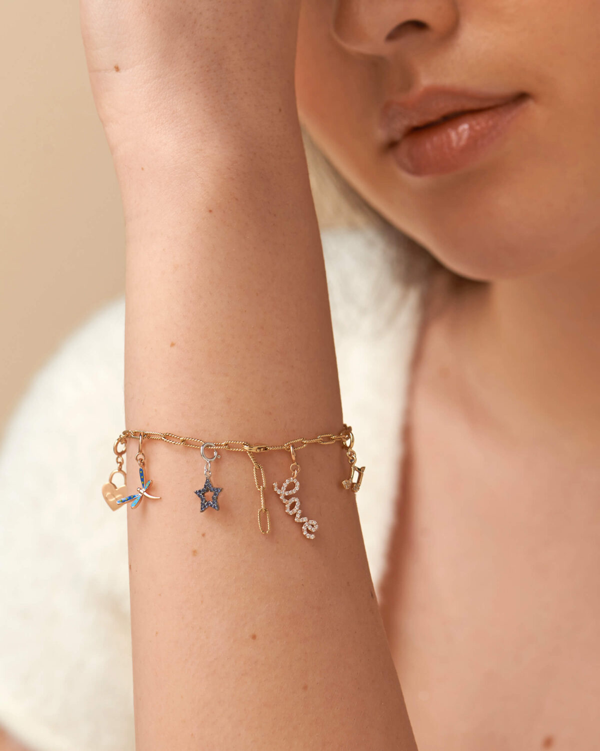 Personalized  Charm Braclet