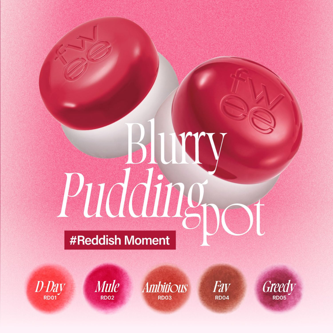 Korean Ombere Lip and Cheek Tints Pudding Pots