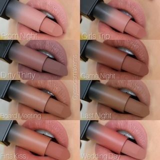 Huda Beauty Power Bullet Matte Lipstick Set of 12