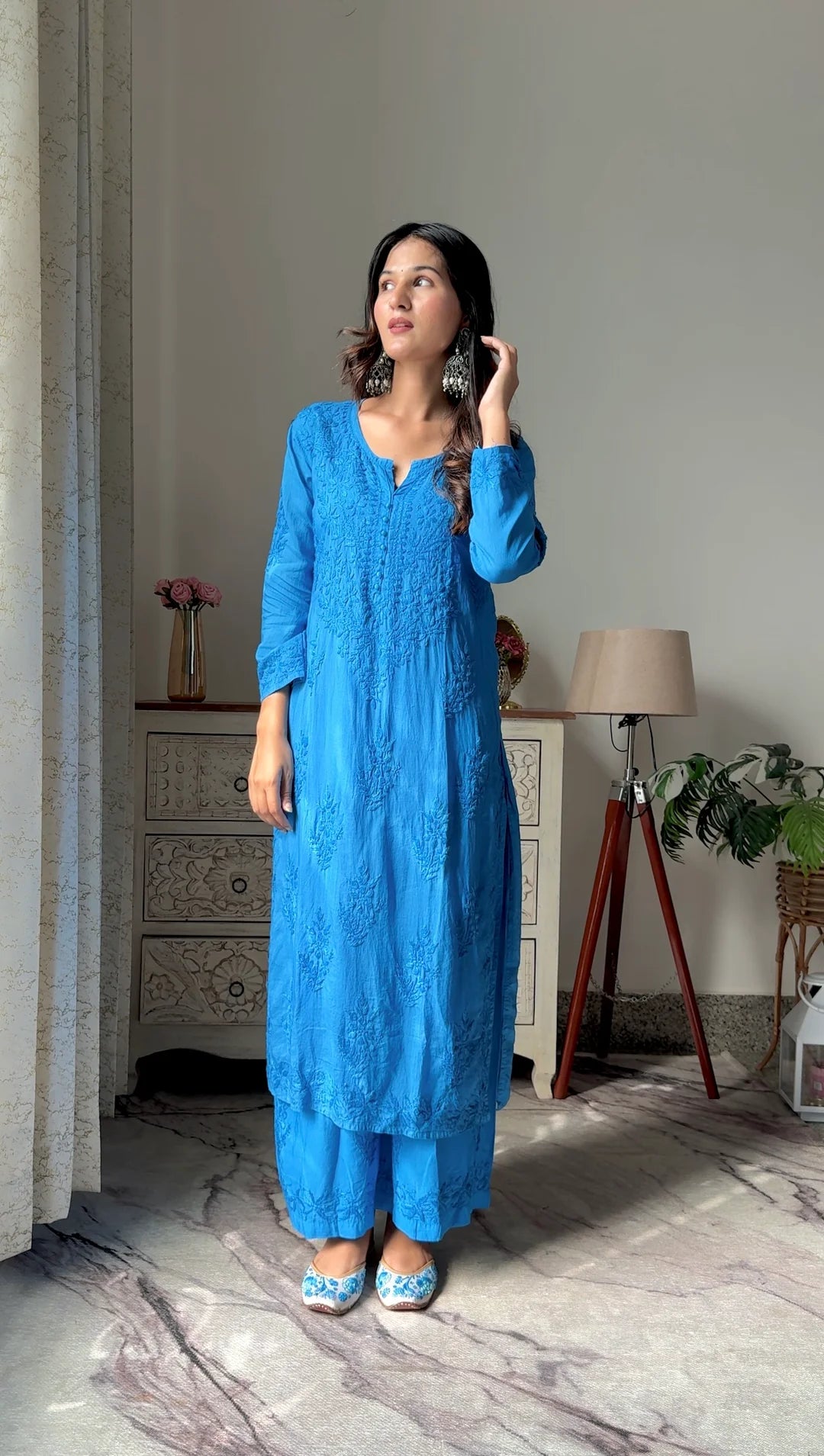 Fenil Umrigar In Modal Cotton Co-ord Kurta Set