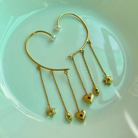 Set of 5 Earcuffs