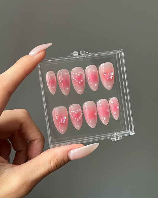 Set of 10 designs USA Imported Press on Professional Nails (100 Pcs Press on Nails)