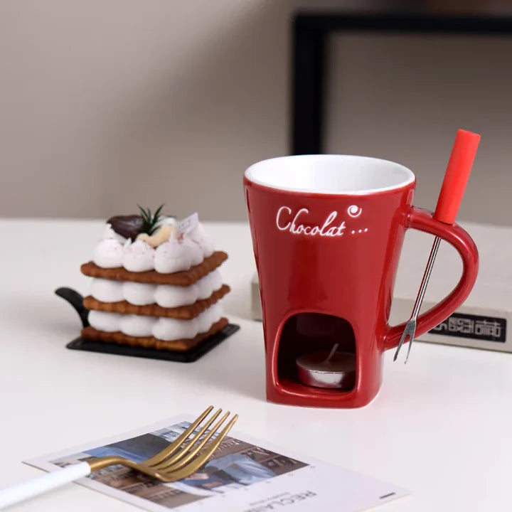 Fondue Mugs (BUY 1 GET 1 FREE) + 10 Candle Free