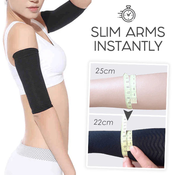 Combo of Invisible Compression Arm Shaper and Thigh + Tummy Shaper