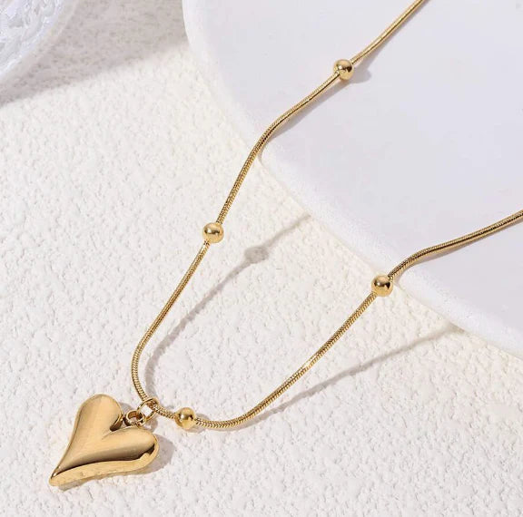 Heart Vintage Chain Necklace