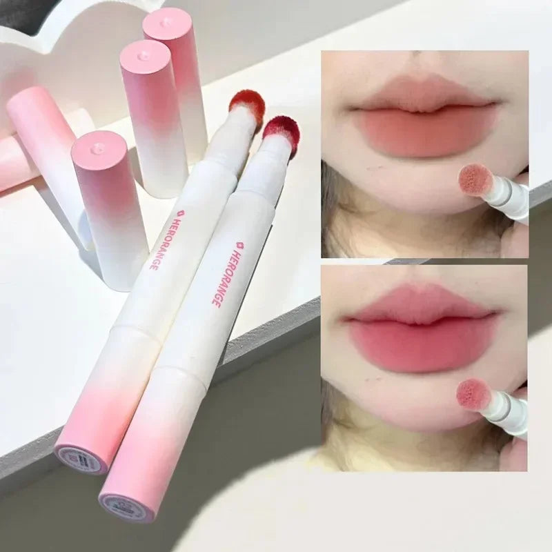 Nude Matte and Rose Red Liquid Lipstick Cream