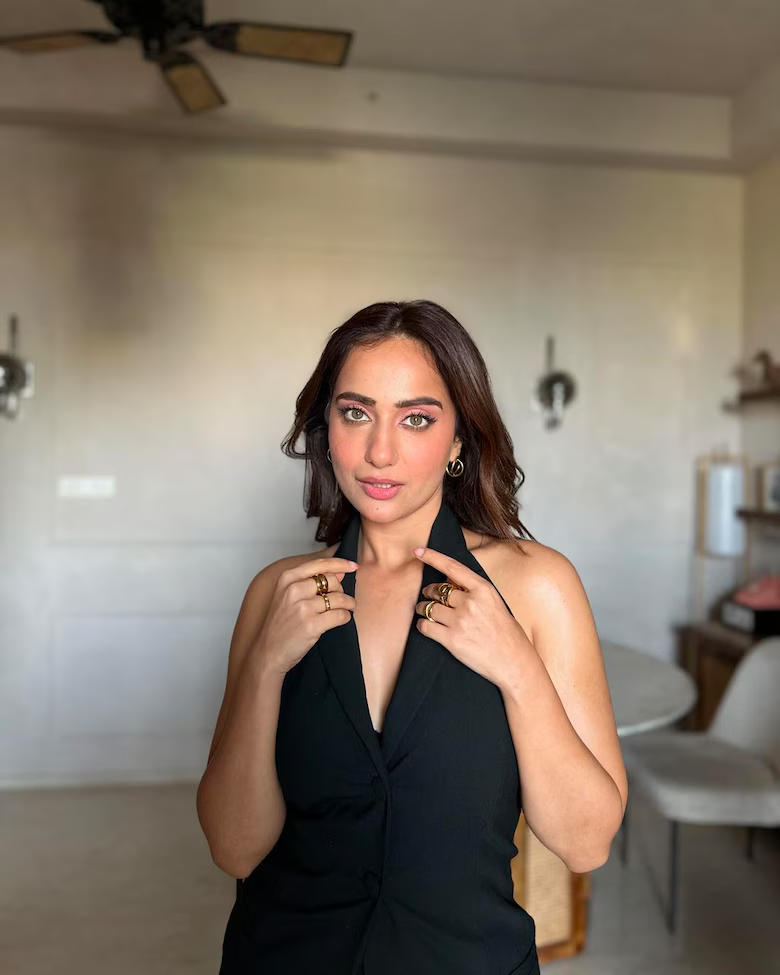 Kusha Kapila's Black Halter Corset Suit Is Giving Us Boss Babe Vibes