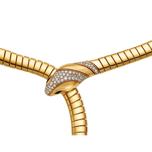 Golden Snake Necklace Chain With Ring