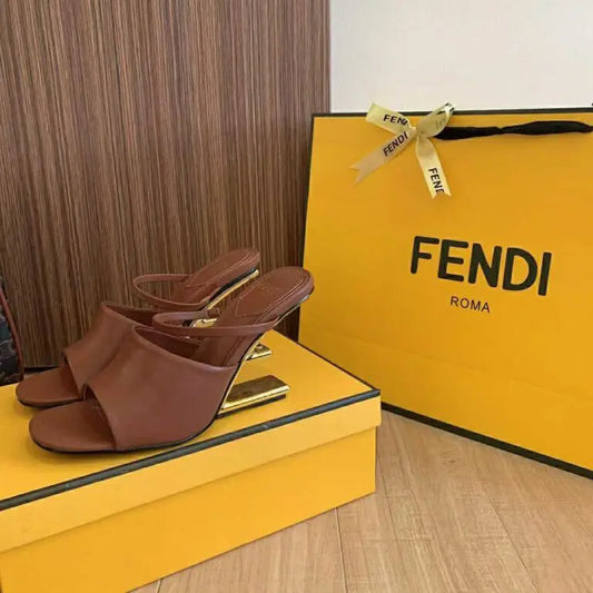 Fendi First Brown High Heel