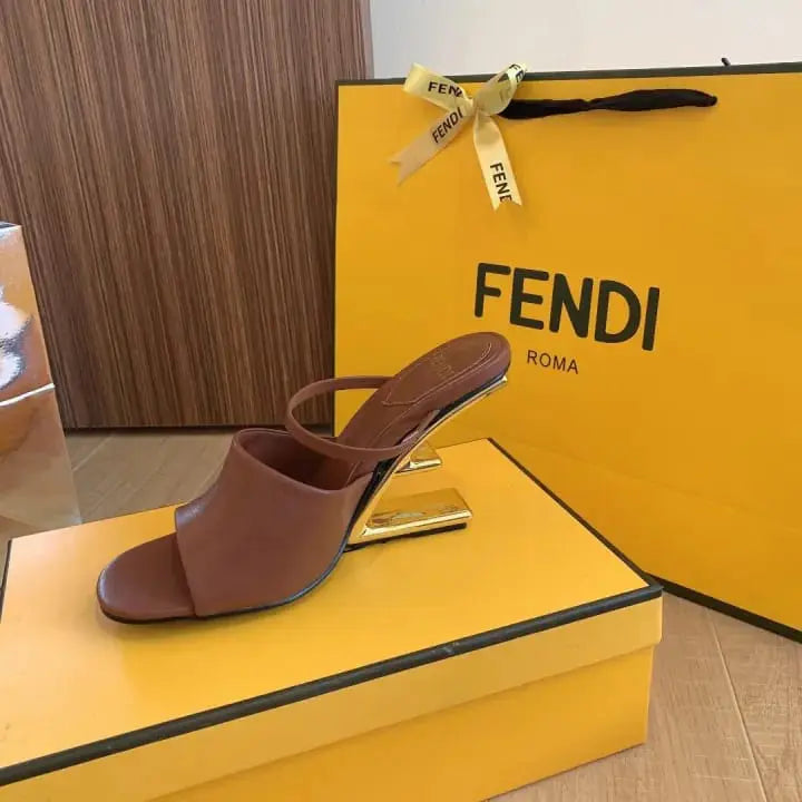 Fendi First Brown High Heel