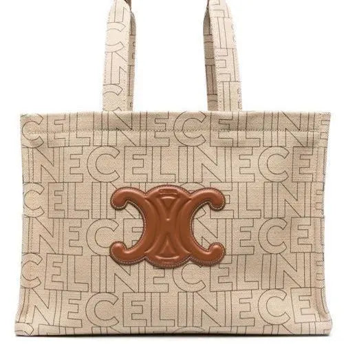 CELINE CABAS BEIGE COLOR TOTE BAG