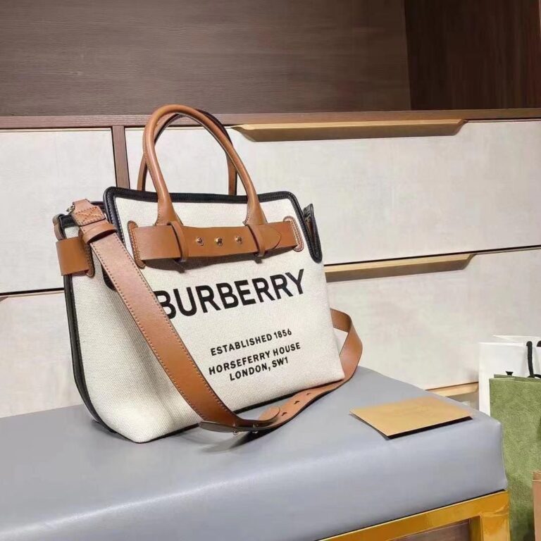 Burberry Horseferry House London Canvas Premium Quality Bag