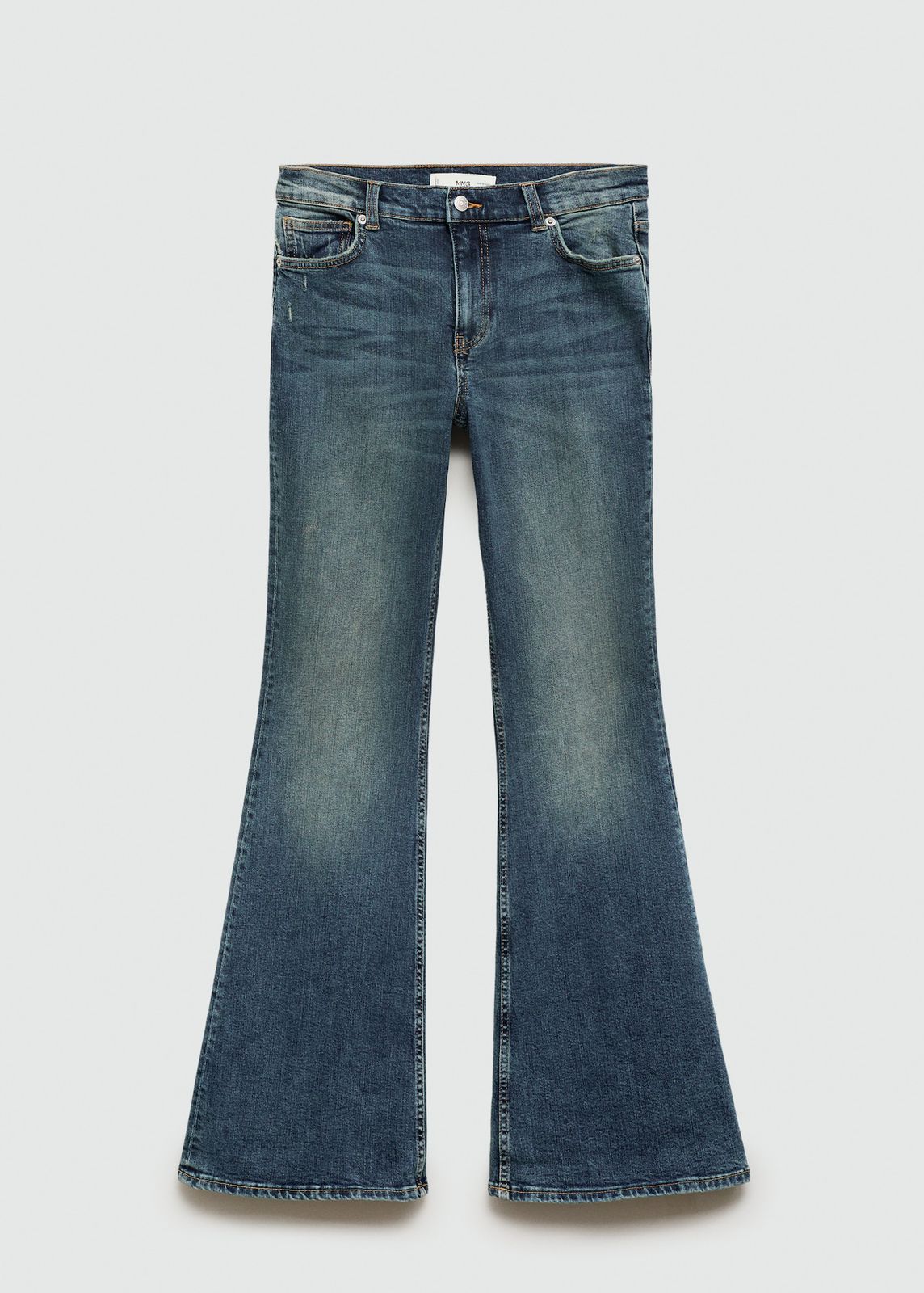 High-Rise Bootcut Jeans