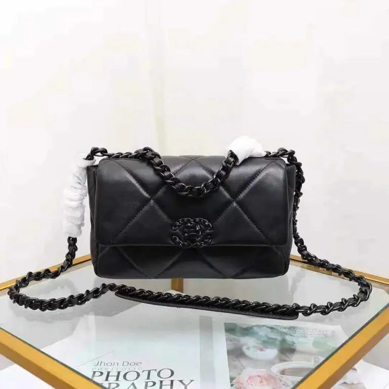 Chanel 19 All Black Sling Bag