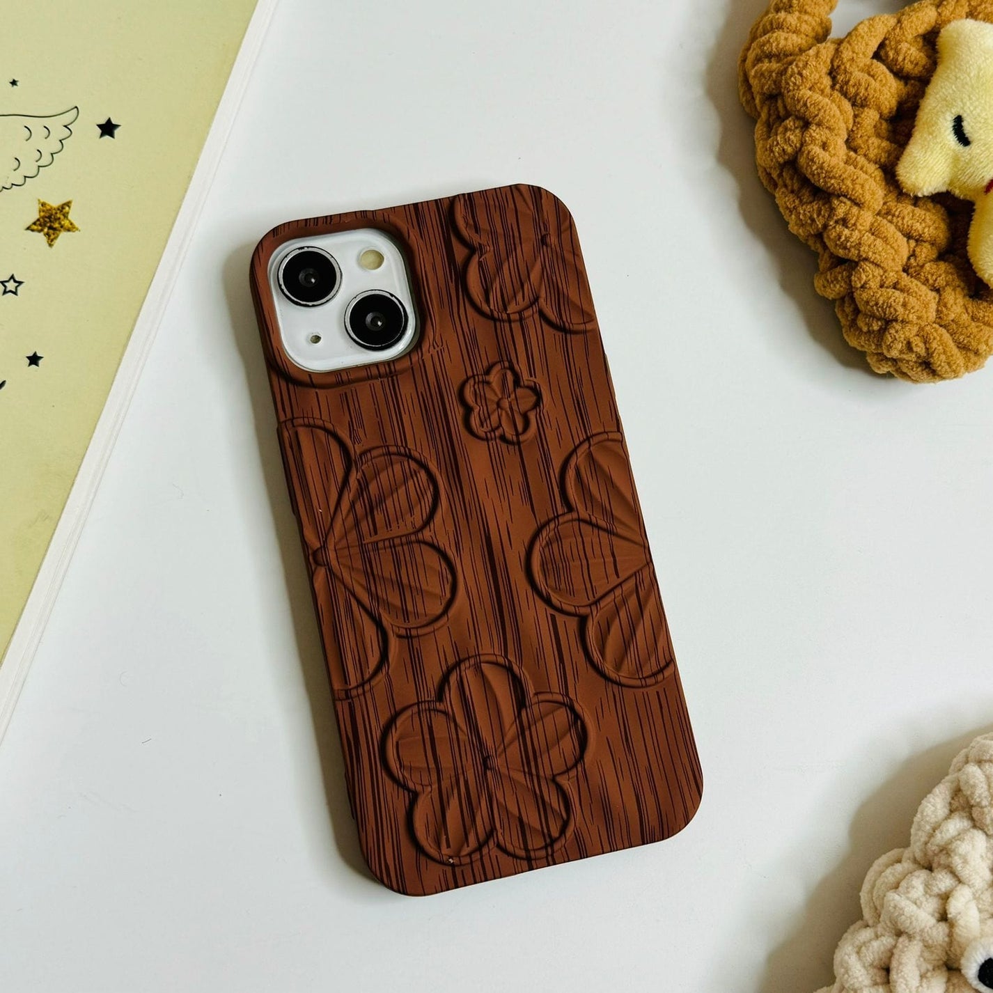 Wooden Floral Case