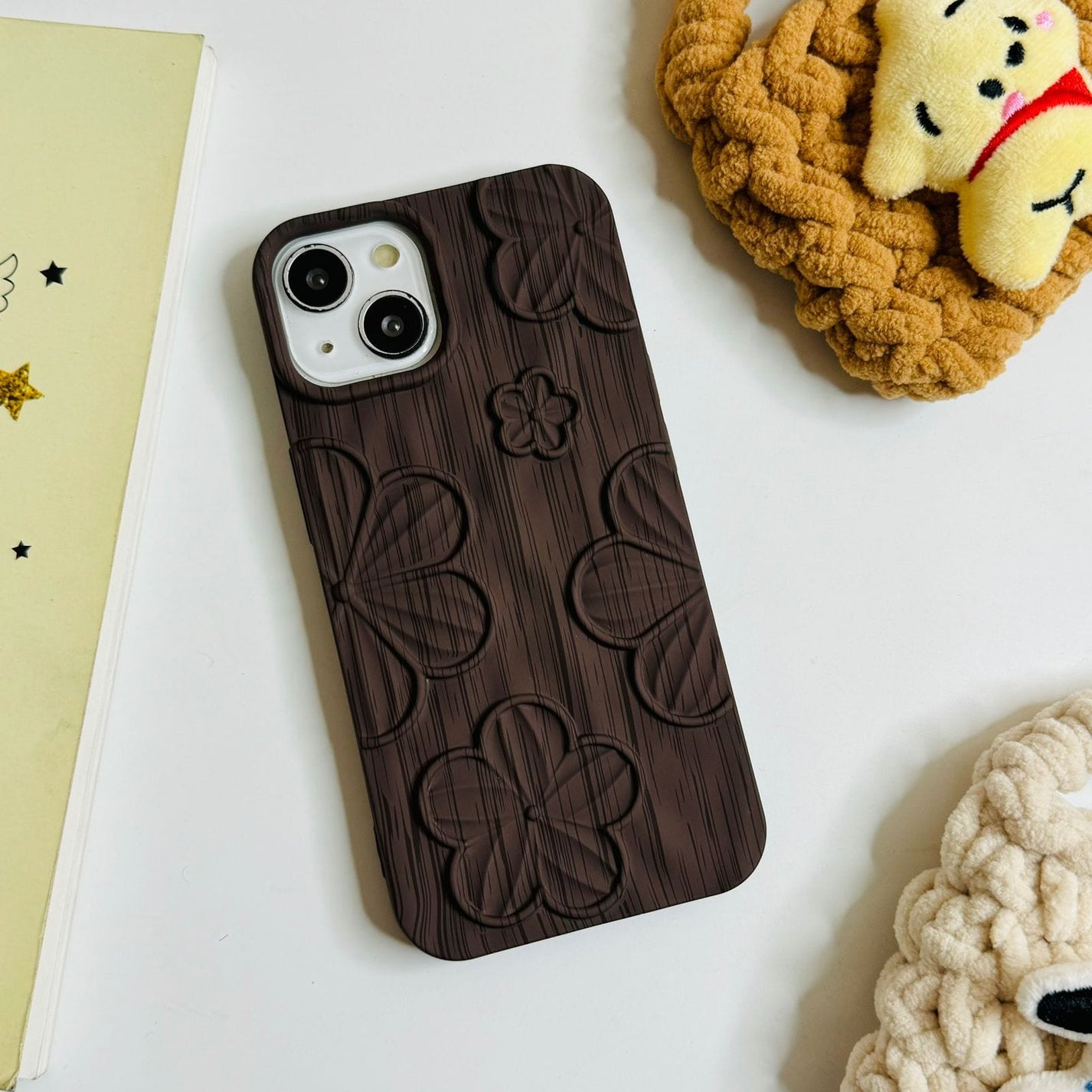 Wooden Floral Case