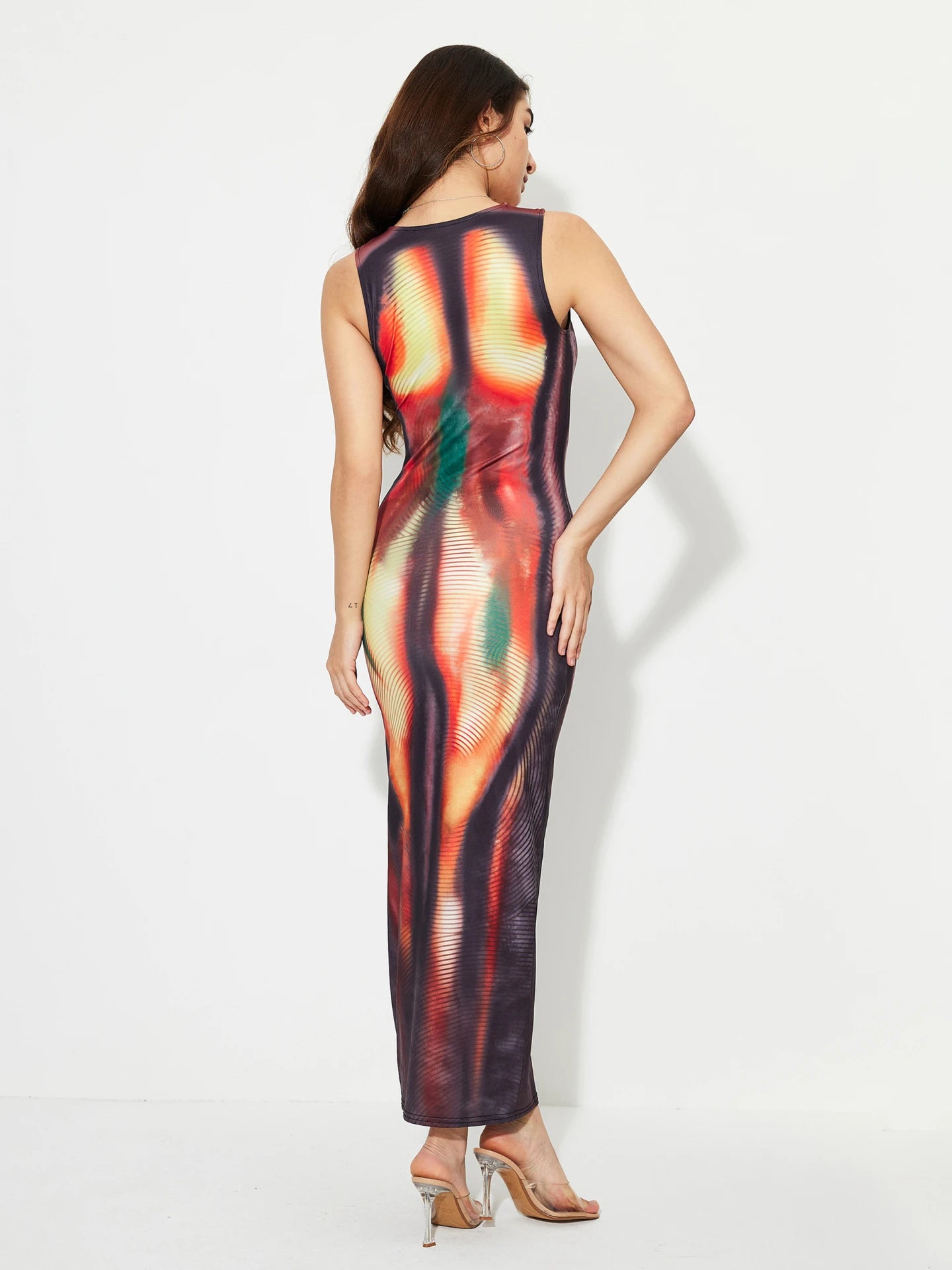 Printed Bodycon Dress