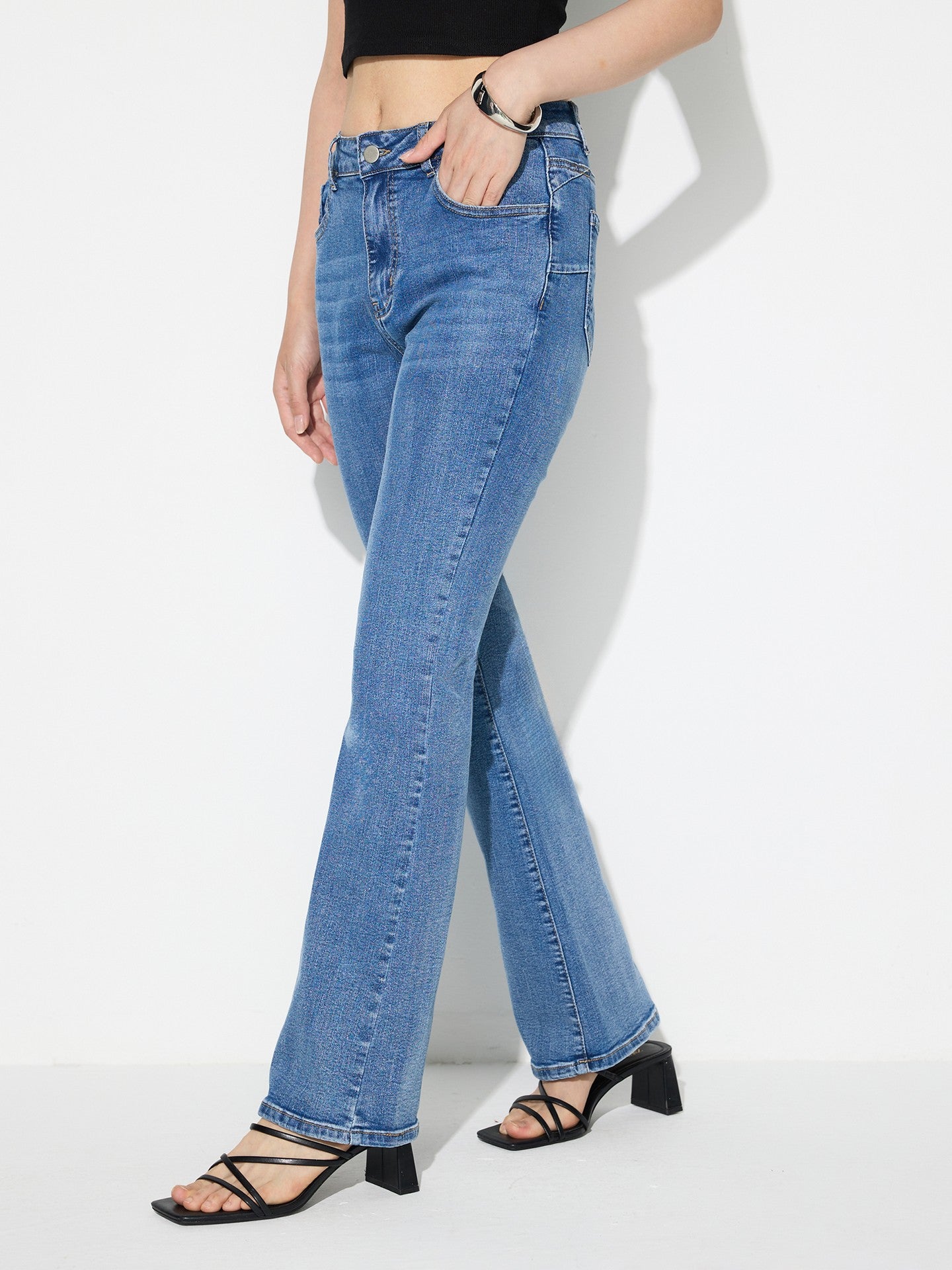 Flare Leg Jeans